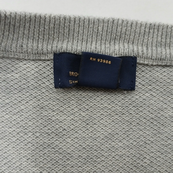 Brooks Brother 100% Cotton Knit Men's Vest. Size L - Picture 5 of 7